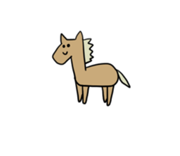 A little funny animals. sticker #3828396