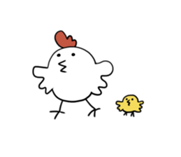 A little funny animals. sticker #3828399