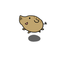 A little funny animals. sticker #3828401