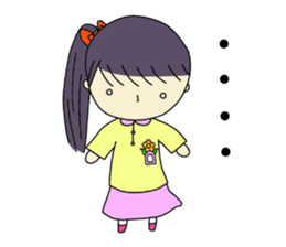 Precocious kindergartener sticker #3828421