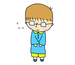 Precocious kindergartener sticker #3828425