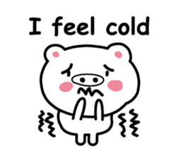 Pig of the poor physical condition sticker #3828573