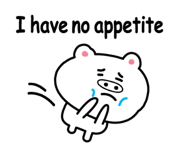 Pig of the poor physical condition sticker #3828589