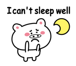 Pig of the poor physical condition sticker #3828596