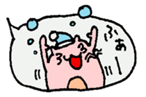 a balloon hamster sticker #3828650