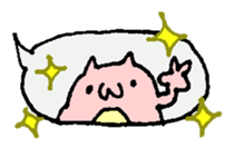 a balloon hamster sticker #3828659