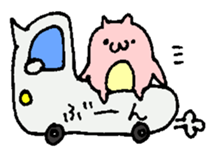 a balloon hamster sticker #3828666