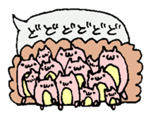 a balloon hamster sticker #3828685