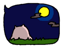 a balloon hamster sticker #3828686