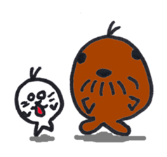Tamagoma of seal sticker #3828869
