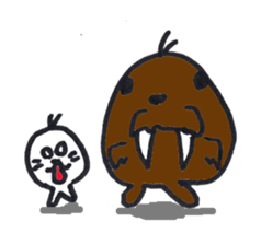 Tamagoma of seal sticker #3828870