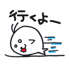 Tamagoma of seal sticker #3828875