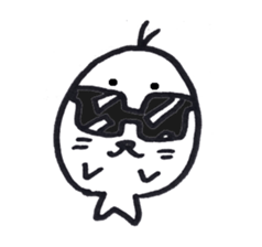 Tamagoma of seal sticker #3828884