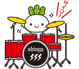Shinya & Kabu-chan Collaboration Sticker sticker #3829083