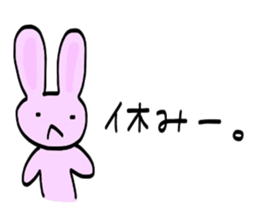 usagi to kuma usa Ver. sticker #3829181