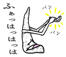 Strange carrot? sticker #3829395