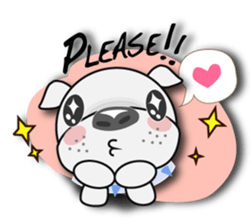 English Bulldog Dog Days sticker #3829506