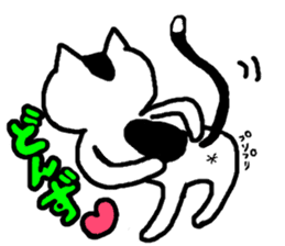 tsugaru dialect cat 2 sticker #3829608