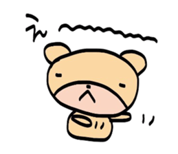 usagi to kuma kumaVer. sticker #3829696