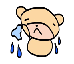 usagi to kuma kumaVer. sticker #3829699