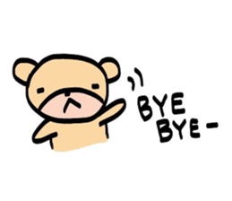 usagi to kuma kumaVer. sticker #3829724