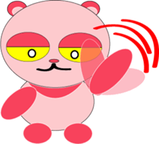 PinkPanda sticker #3830013