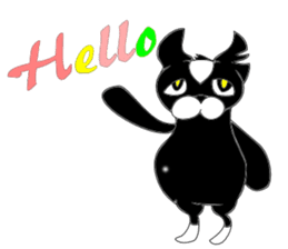 Black cat Spee Sticker sticker #3830088