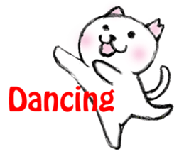 Shiro chan of Stray cat sticker #3830248