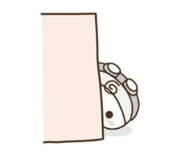 YURUMOCHI KINDERGARTEN Kid( white ) sticker #3831203