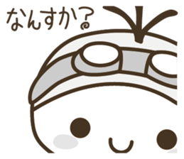 YURUMOCHI KINDERGARTEN Kid( white ) sticker #3831205