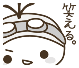 YURUMOCHI KINDERGARTEN Kid( white ) sticker #3831206