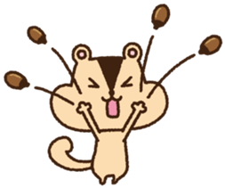 Selfish squirrel sticker #3831360