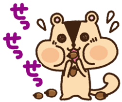 Selfish squirrel sticker #3831364