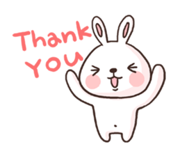 Rabbit & Me sticker #3831428