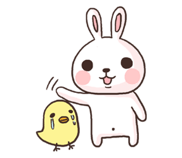 Rabbit & Me sticker #3831432