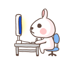Rabbit & Me sticker #3831441