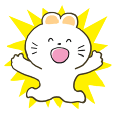 Pose of cute bear sticker #3832418