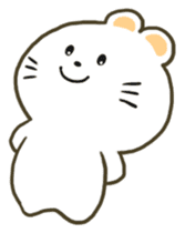 Pose of cute bear sticker #3832431