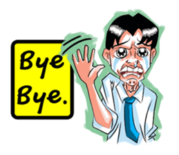 The story of an Employee(v.eng) sticker #3832574