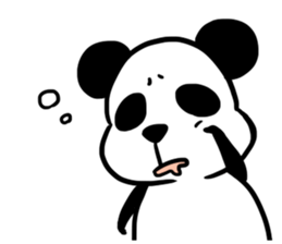Lazy PANDAPAN sticker #3832648