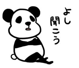 Lazy PANDAPAN sticker #3832650