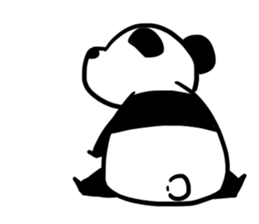 Lazy PANDAPAN sticker #3832667