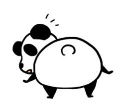 Lazy PANDAPAN sticker #3832676