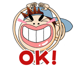 let's go!!gyokai-kun sticker #3832995