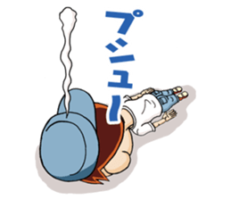 let's go!!gyokai-kun sticker #3832998