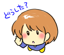 Marshmallow boy. sticker #3833359