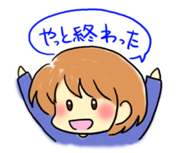 Marshmallow boy. sticker #3833362