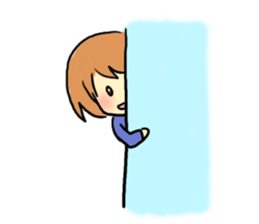 Marshmallow boy. sticker #3833363