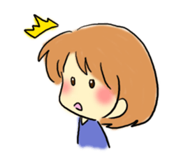 Marshmallow boy. sticker #3833370