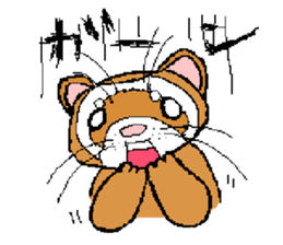Ferret Maychan remake version sticker #3833466
